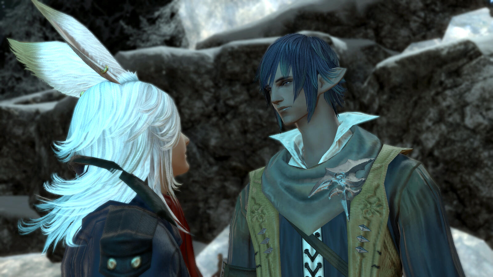 Ludo continues to be smitten with a very annoyed rabbit